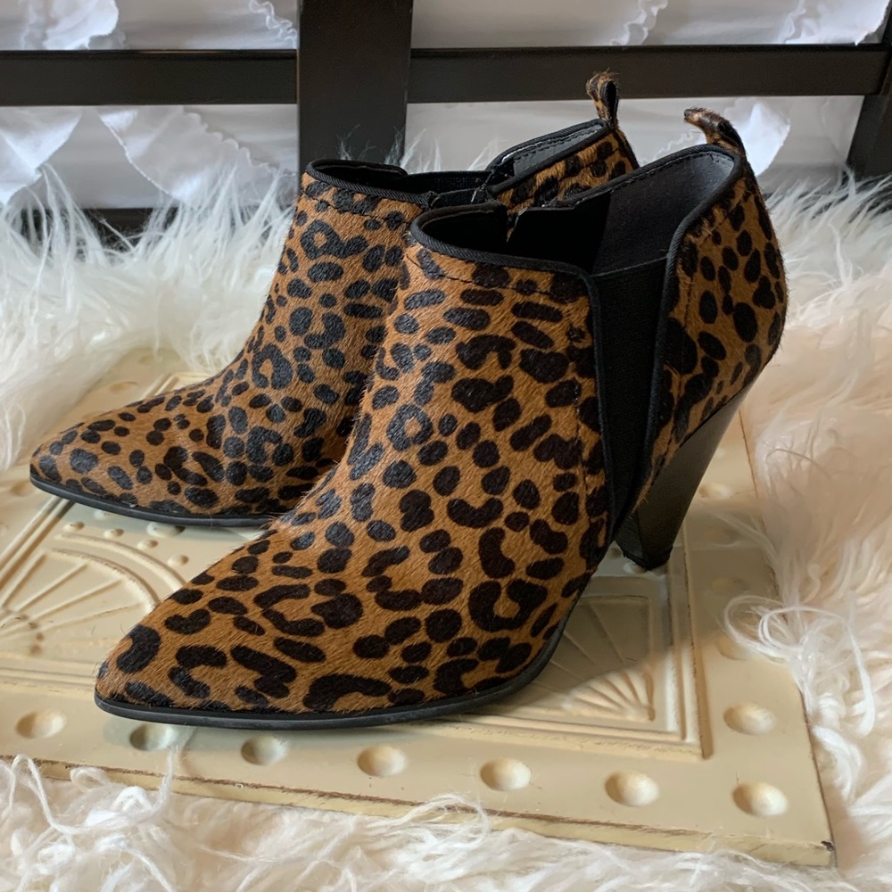 Sarto by Franco Sarto Cheetah Print Bootie